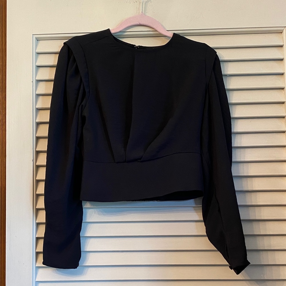 Express Black Blouse XS